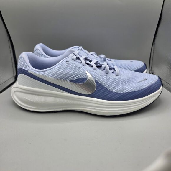 Nike Women's Revolution 8 Road Running Shoes Ghost World Indigo Size 9.5 - Picture 1 of 10
